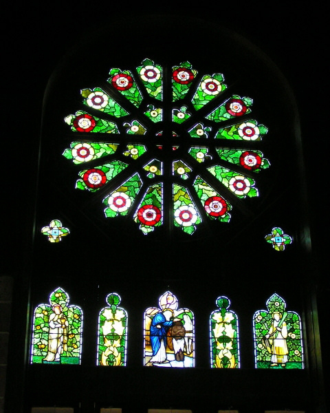 Stained Glass Window, by Julie Hartwig