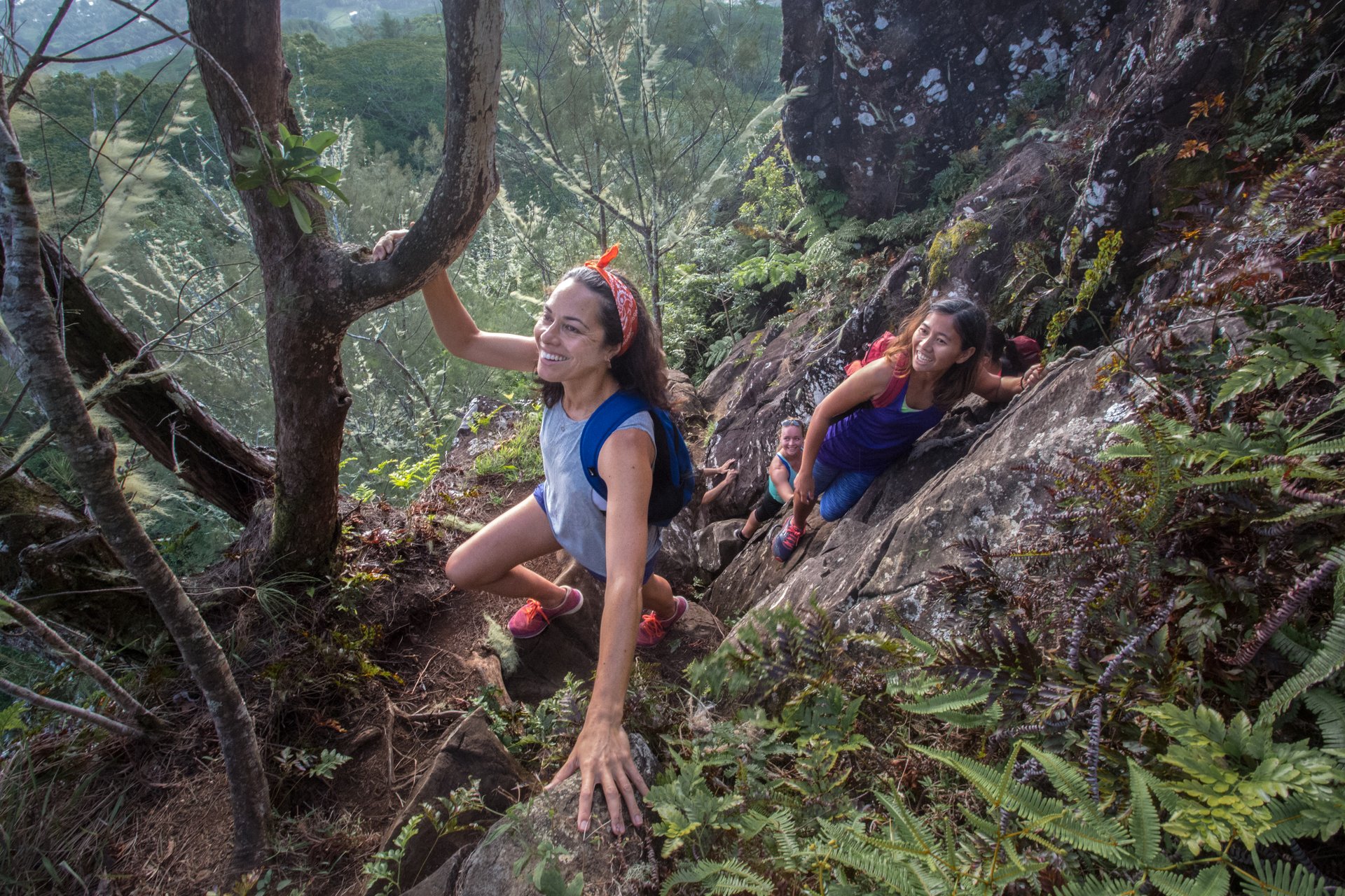 Climbing the top of Mt Raemaru